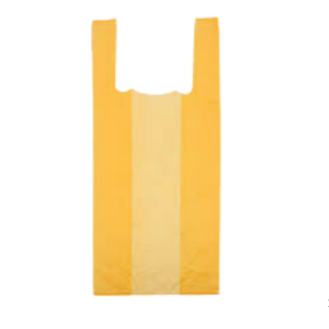 SML 18x21 Tshirt Bags Gold