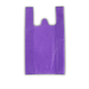 SML 18x21 Tshirt Bags Purple