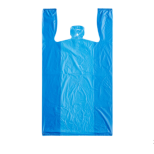 SML 18x21 Tshirt Bags Blue