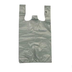 SML 18x21 Tshirt Bags Silver