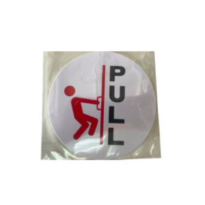 Pull Sign Round