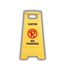 No Parking Standing Sign