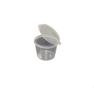 1oz Hinged Portion Cups 50pcs