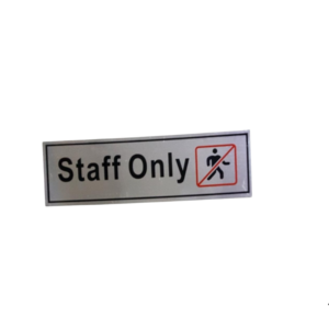 Aluminum Staff Only