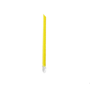 8" PL Boba Straws Yellow 100pcs