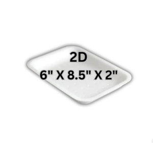 SML 2D Meat Tray 250pc