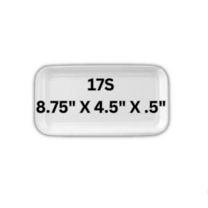 SML 17S Meat Tray 250pc