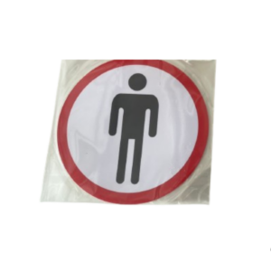 Male Sign Round