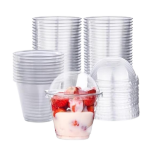 9oz Squat Pet Sundae Cup 50pc