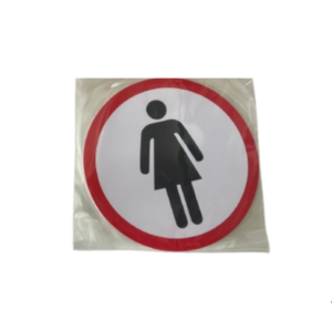 Female Sign Round