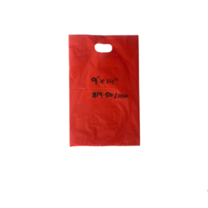9x14 Red Punch Bag / 100